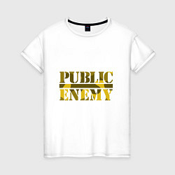 Женская футболка Public Enemy Rap