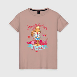 Женская футболка Lola Bunny Kisses