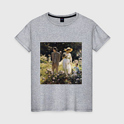 Женская футболка Among the Laurel Blossoms