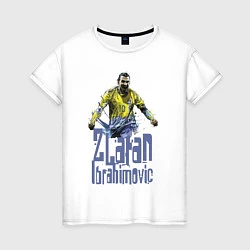 Женская футболка Zlatan Ibrahimovich - Milan