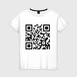 Женская футболка Хочу в тайгу - QR code