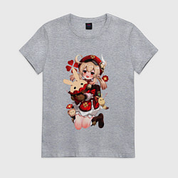 Женская футболка КЛИ милейшее создание Геншин