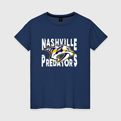 Женская футболка Nashville Predators, Нэшвилл Предаторз