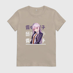 Женская футболка Данганронпа Danganronpa, Кёко Киригири Kyouko Kiri