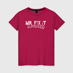 Женская футболка Mr FIX IT