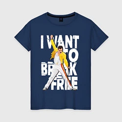 Женская футболка Queen I want to break free