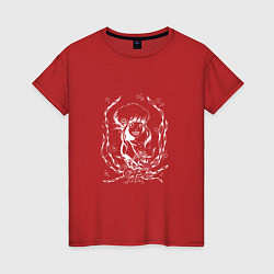 Женская футболка Злая русалка by knyaga