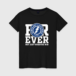 Женская футболка Тампа Бэй Лайтнинг Tampa Bay Lightning FOREVER NOT