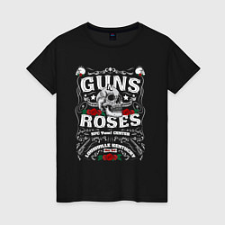 Женская футболка GUNS N ROSES РОК