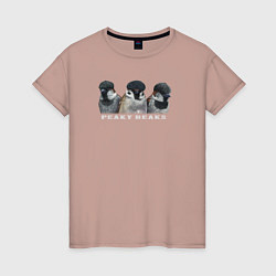 Женская футболка Острые клювы
