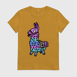 Женская футболка Фортнайт Лама Fortnite Lama