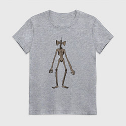 Женская футболка Сиреноголовый Reloaded