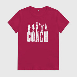 Женская футболка Пауэрлифтинг тренер