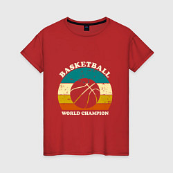 Женская футболка Basket Champion