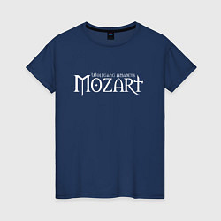 Женская футболка Вольфанг Амадей Моцарт
