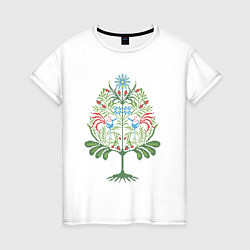 Женская футболка Оберег Дерево Жизни