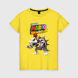 Женская футболка Dry Bowser Super Mario 3D World Nintendo