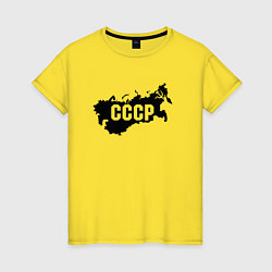 Женская футболка CCCРграницы