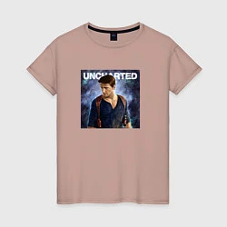 Женская футболка Uncharted Nathan Drake