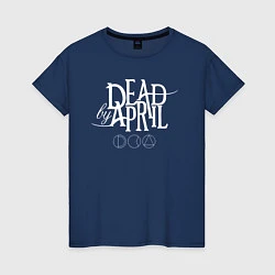 Женская футболка Dead by april demotional