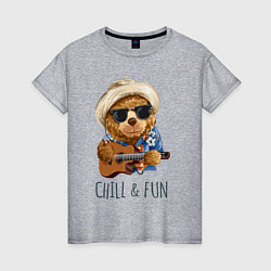 Женская футболка CHILL & FUN