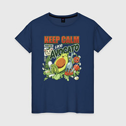Женская футболка Keep Calm Like Avocato