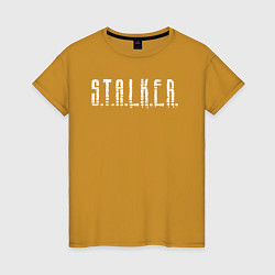 Женская футболка S T A L K E R - Logo