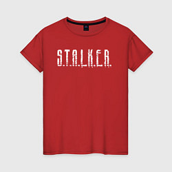 Женская футболка S T A L K E R - Logo