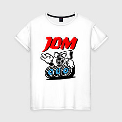 Женская футболка JDM Engine Japan
