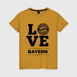 Женская футболка Bayern Love Классика