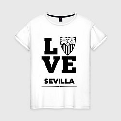 Женская футболка Sevilla Love Классика