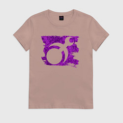 Женская футболка Знак Слаанеш пятно