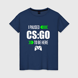 Женская футболка CS:GO I Paused
