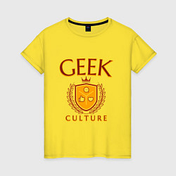 Женская футболка Гик-культура