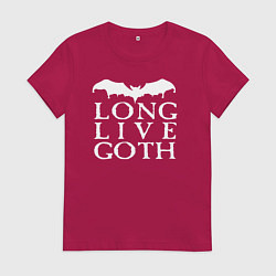 Женская футболка Long Live Goth