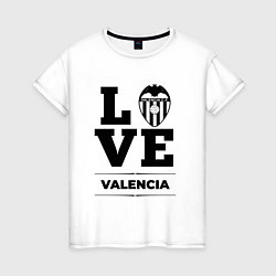 Женская футболка Valencia Love Классика