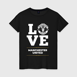 Женская футболка Manchester United Love Classic