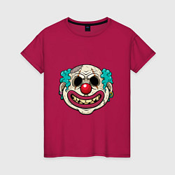 Женская футболка Old Clown