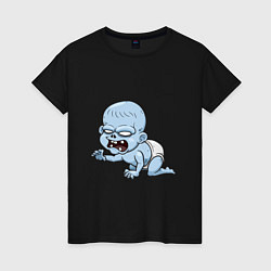 Женская футболка Ребёнок Зомби