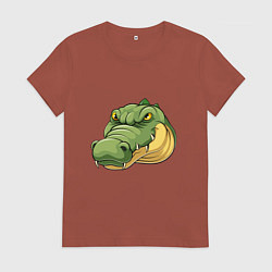 Женская футболка Стиль Крокодила