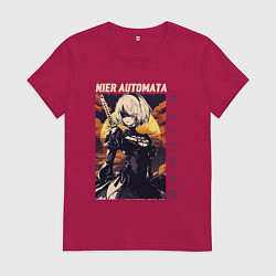 Женская футболка NIER: AUTOMATA 2B