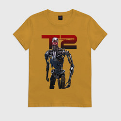 Женская футболка Terminator 2 - T800