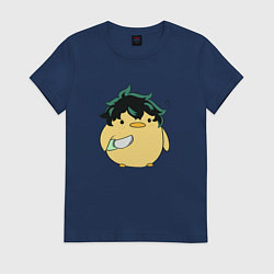 Женская футболка Опасный Мидория My Hero Academia