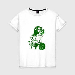 Женская футболка Go Celtics
