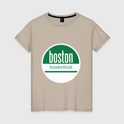 Женская футболка Boston Basketball