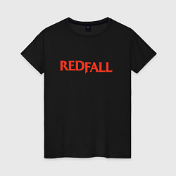 Женская футболка Redfall logo