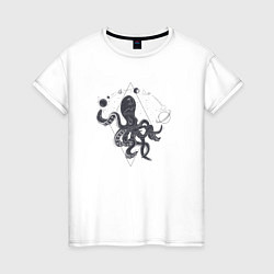 Женская футболка Space Octopus