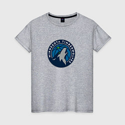 Женская футболка Миннесота Тимбервулвз NBA