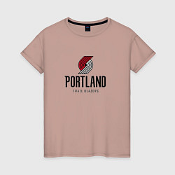 Женская футболка Портленд Трэйл Блэйзерс NBA