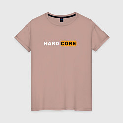 Женская футболка HARDCORE PORNHUB